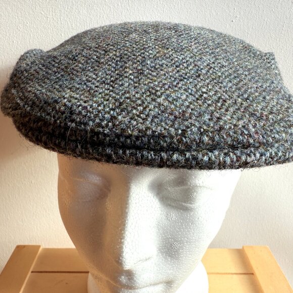 Harris Tweed Traditional Vintage Flat Cap - Picture 4 of 10